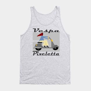 Vespa Pixeletta Tank Top